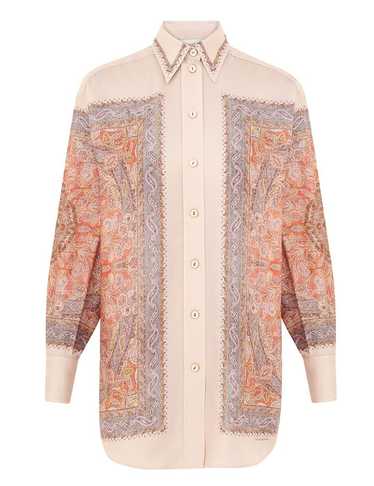 Zimmermann o1s22i1n1024 Illustration Silk Blouse i