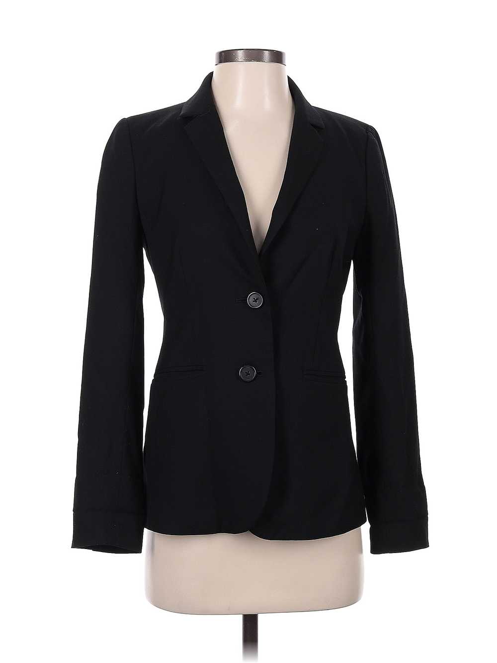 J.Crew Collection Women Black Wool Blazer 2 - image 1