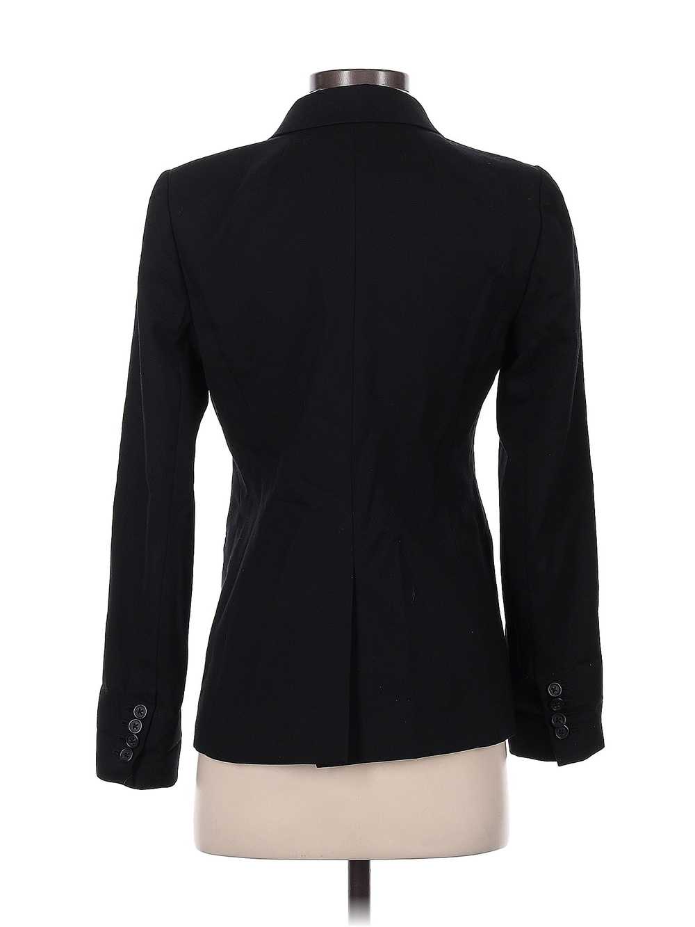 J.Crew Collection Women Black Wool Blazer 2 - image 2