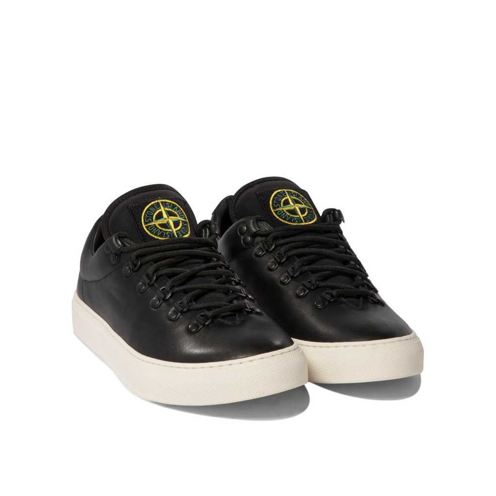 Stone Island Leather trainers - image 2