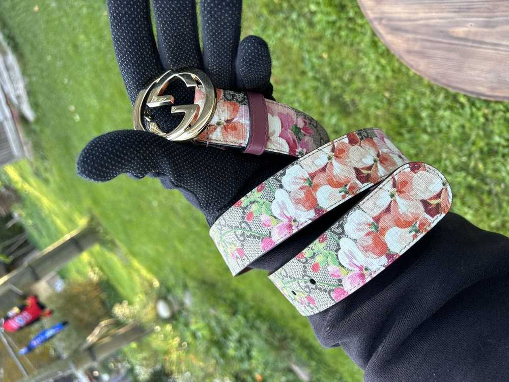 Gucci Gucci Dusty Pink Bloom Floral Supreme GG Mo… - image 3