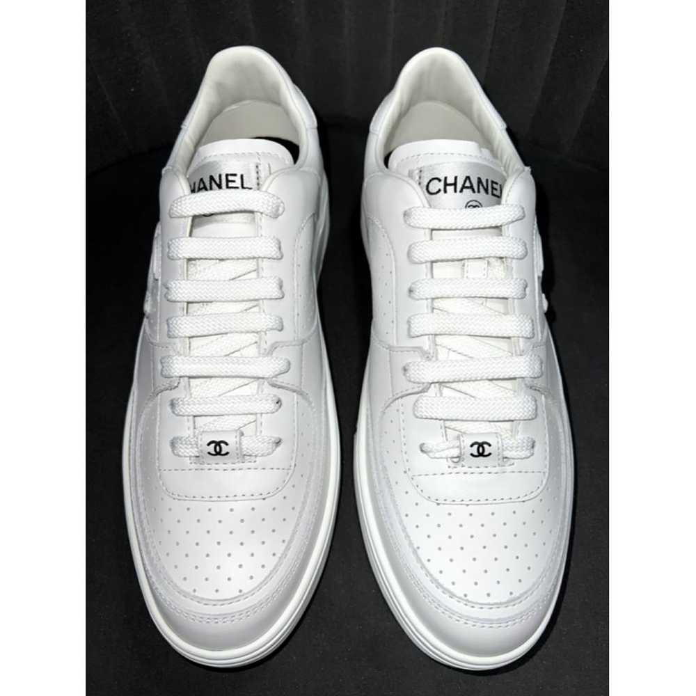 Chanel Boy leather trainers - image 6