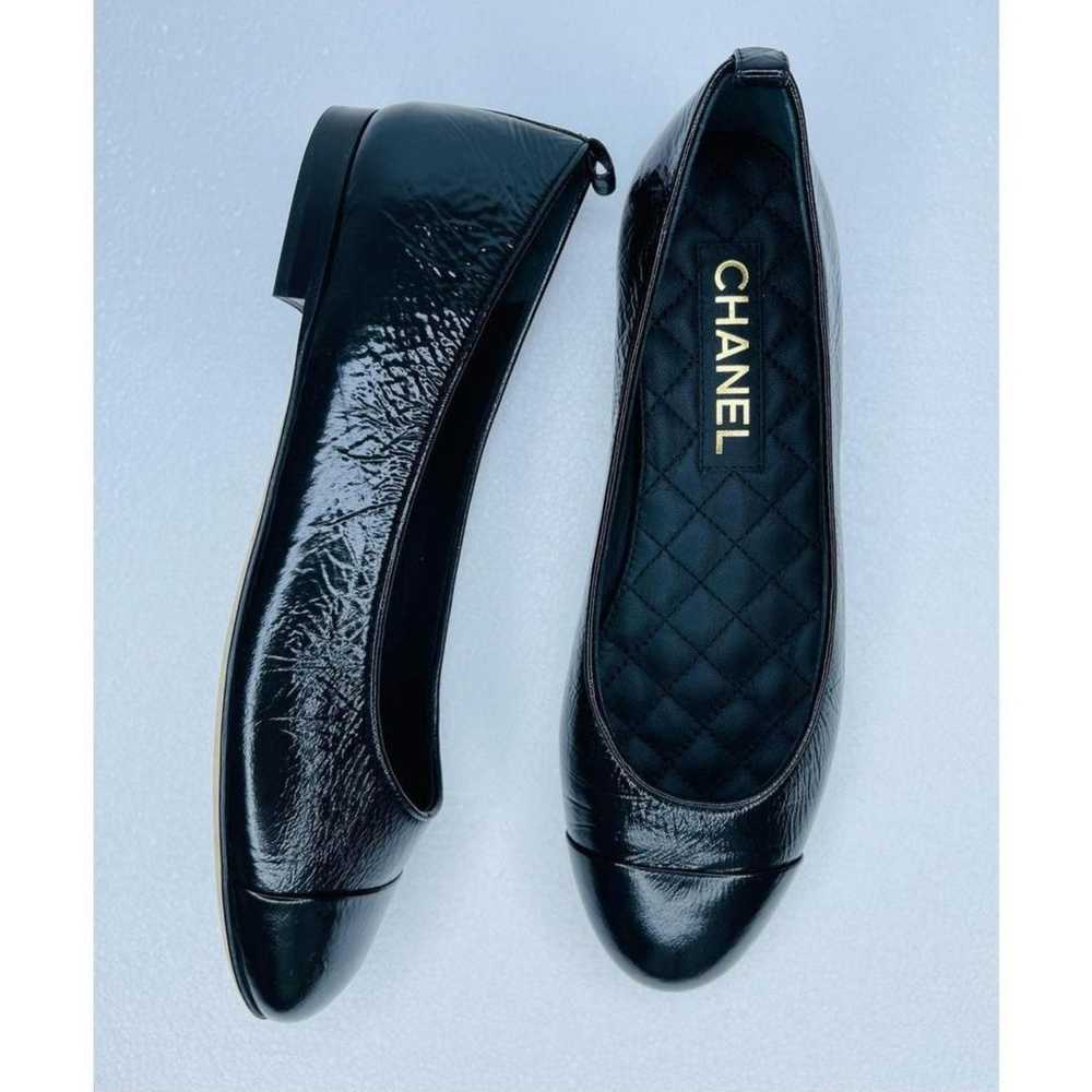 Chanel Leather ballet flats - image 5