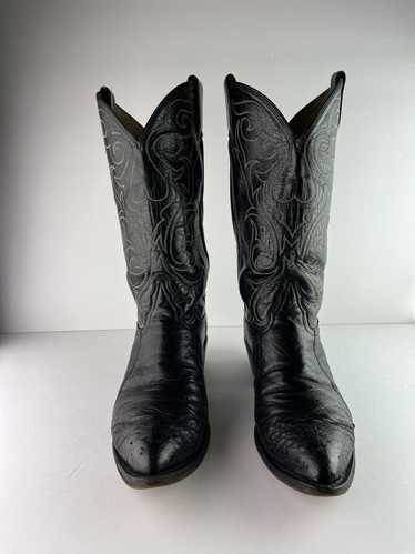 Tony Lama TONY LAMA OSTRICH COWBOY BOOTS