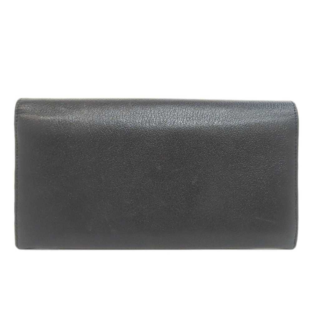 Chanel CHANEL Camellia Coco Mark Long Wallet Calf… - image 2