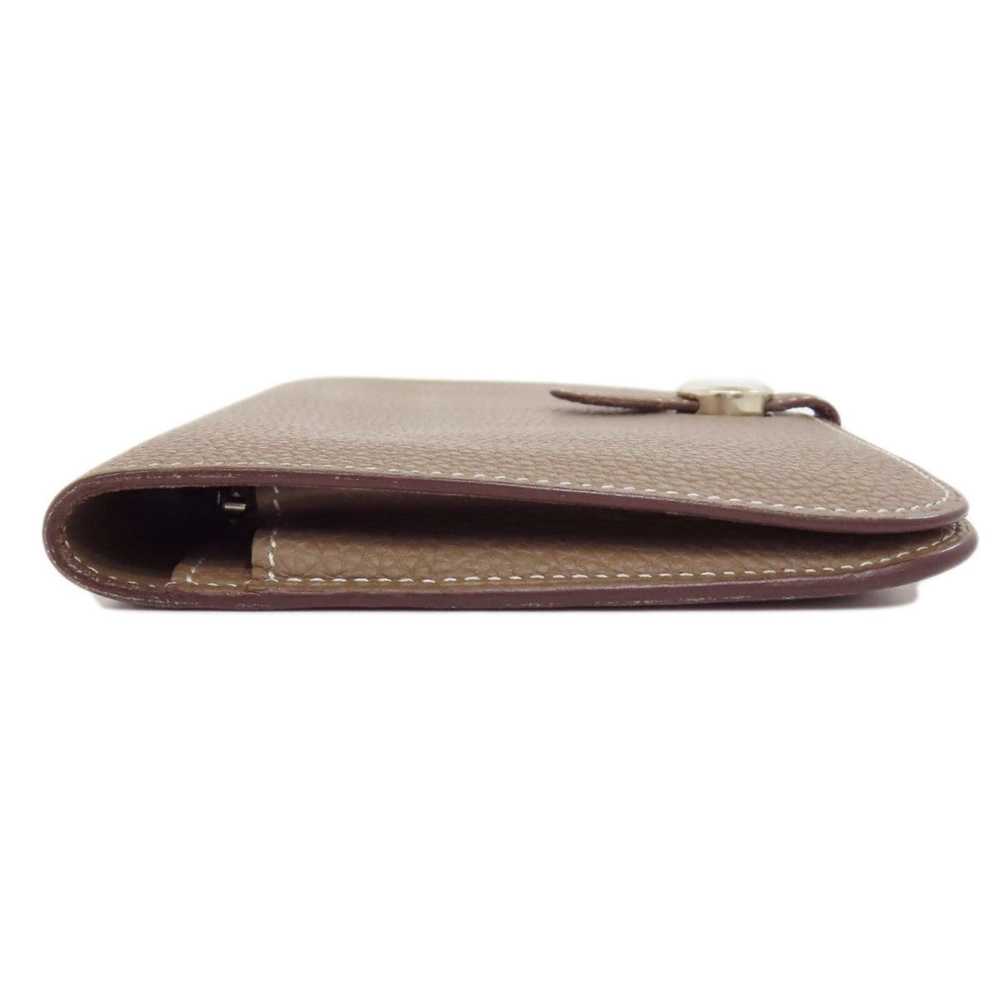 Hermes Hermes Dogon GM Etoupe Long Wallet Togo Wo… - image 3