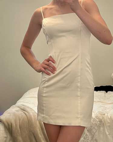 Aritzia Sunday Best plain white dress