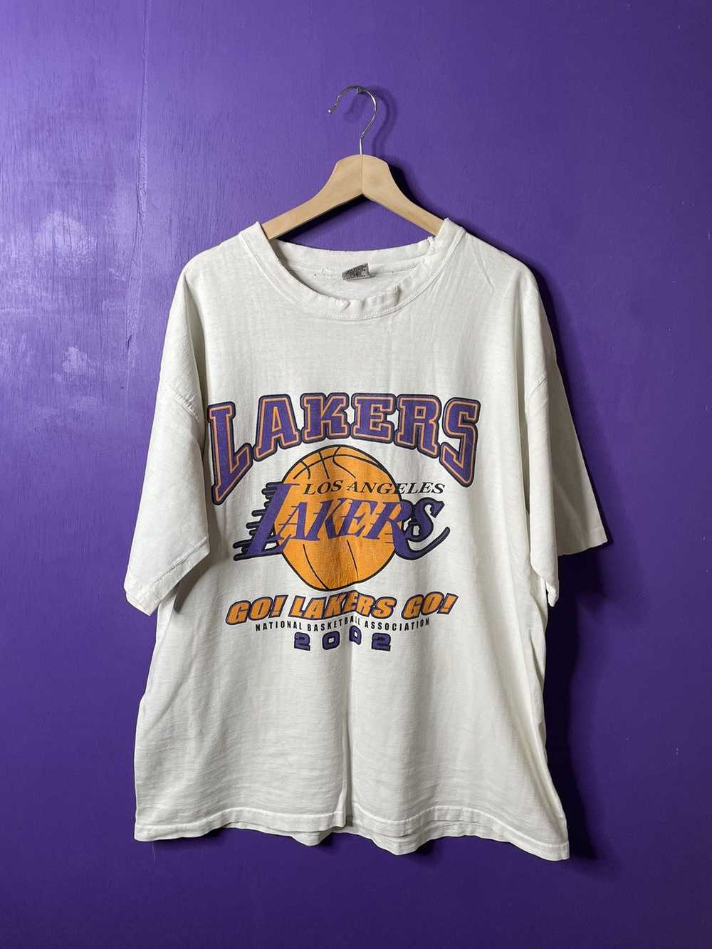 Lakers × NBA × Vintage Vintage 2002 Los Angeles L… - image 1