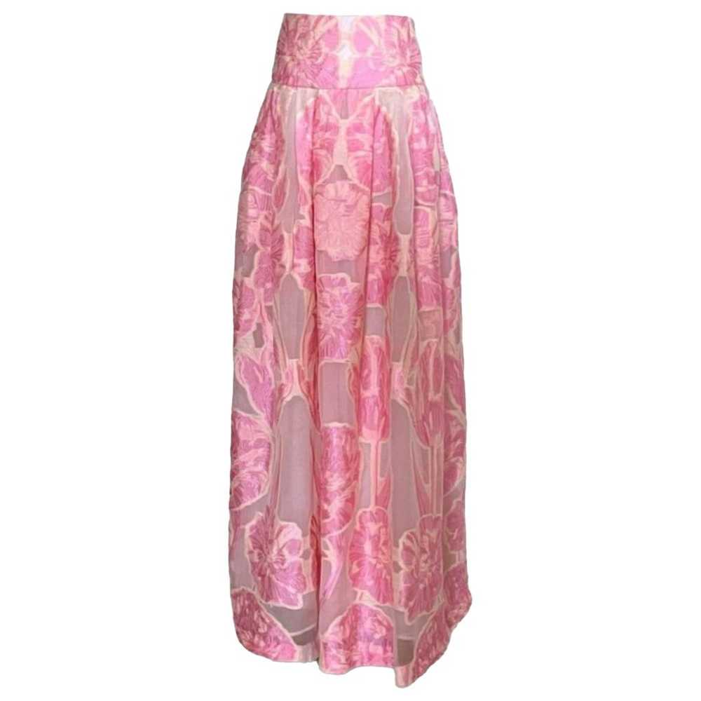 Temperley London Silk maxi skirt - image 1