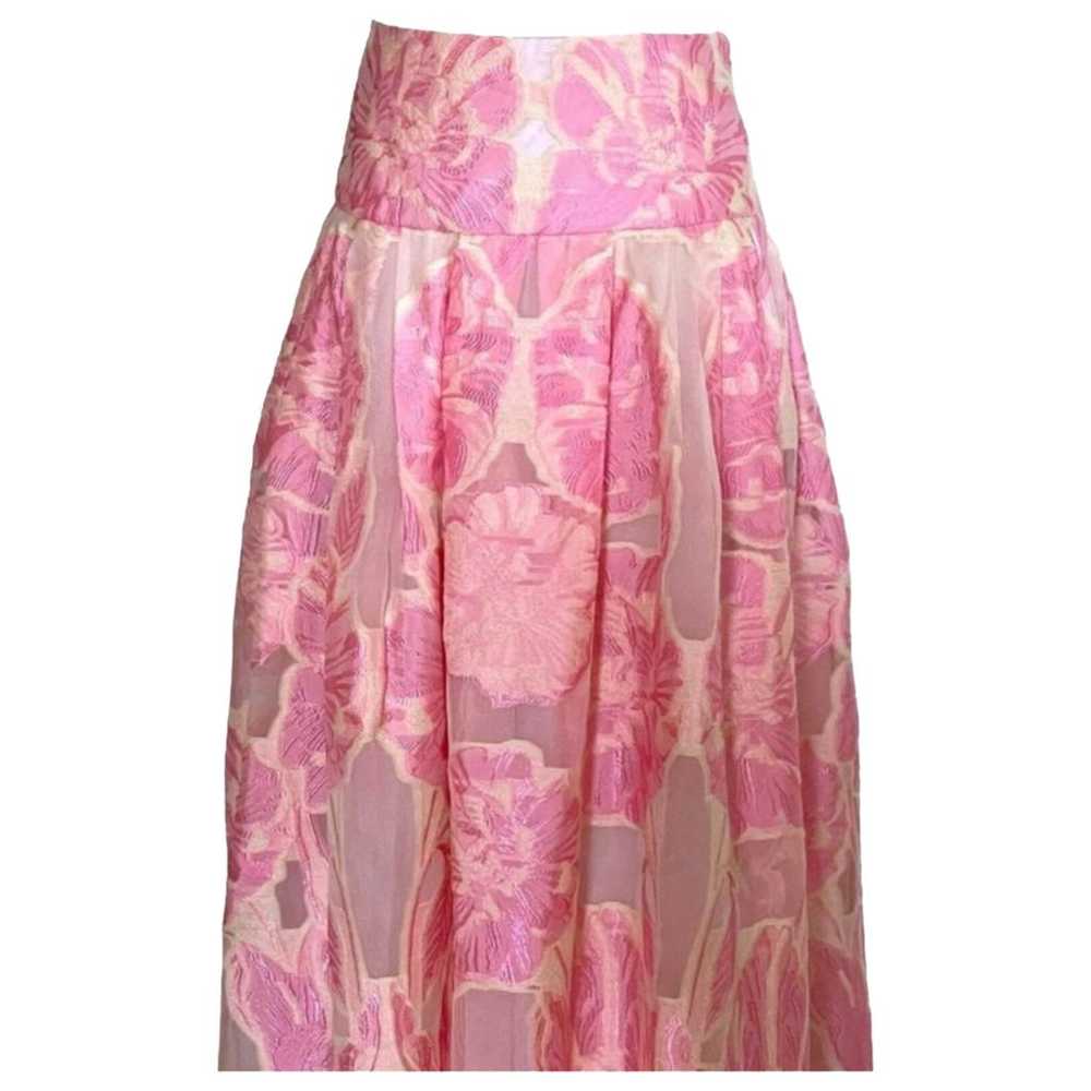 Temperley London Silk maxi skirt - image 4