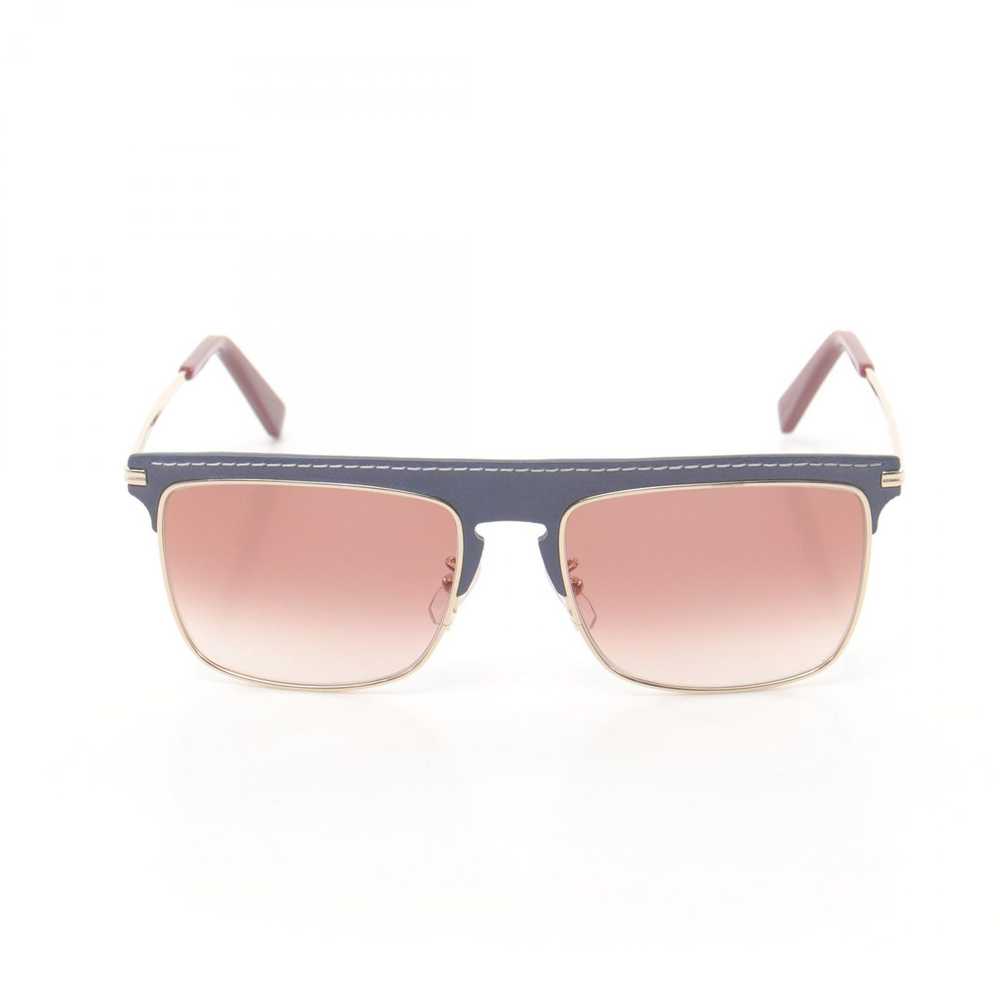 Loewe Loewe Leather Trim Oversized Tinted Sunglas… - image 2