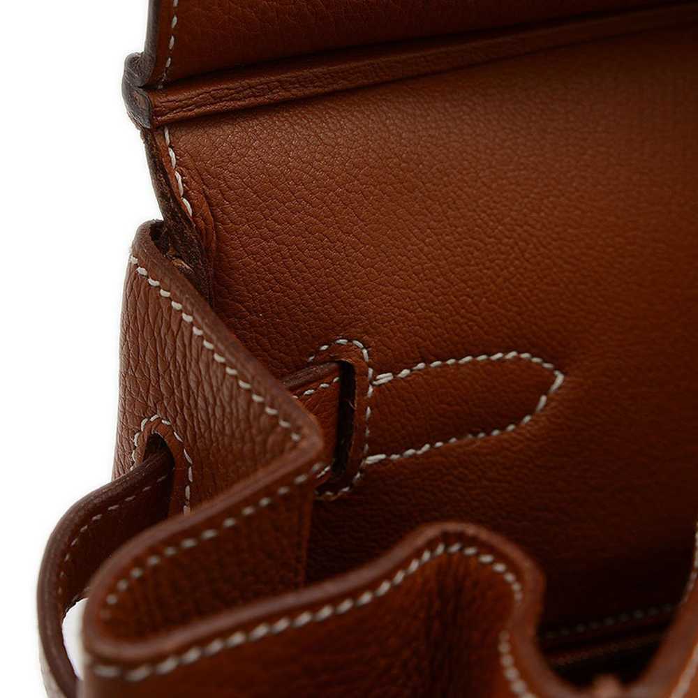 Hermes Hermes Birkin 40 Handbag Taurillon Cognac … - image 6