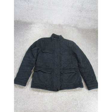 J.Crew J.Crew Jacket Womens PM Petites Black Quilt