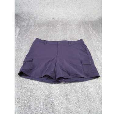 Vintage L.L. Bean Shorts Womens 18 Purple Nylon B… - image 1