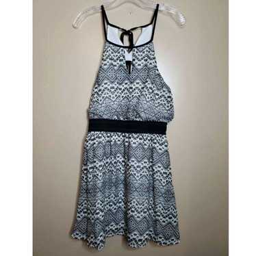 Vintage Trixxi Blouson Dress Halter Women's M Med… - image 1