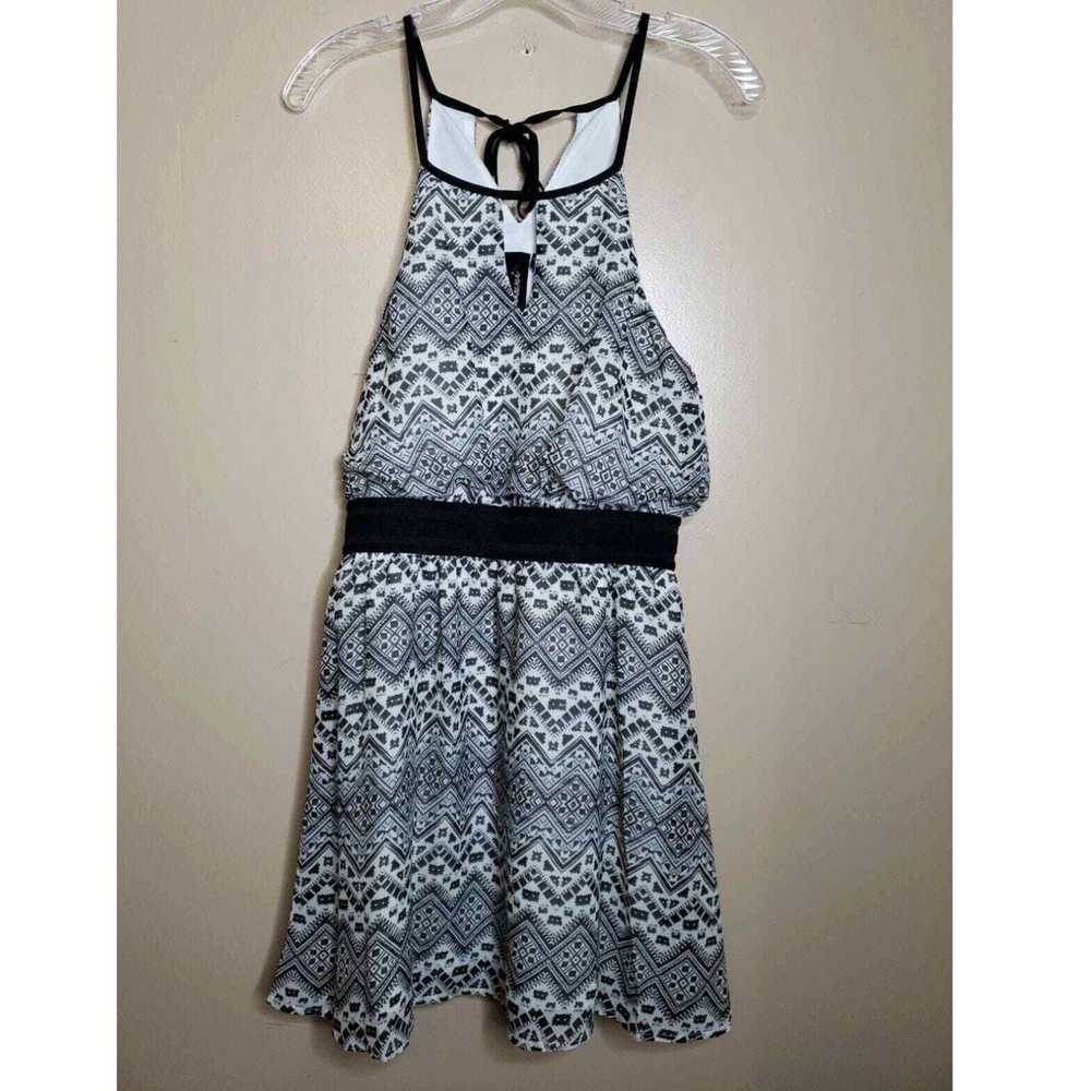 Vintage Trixxi Blouson Dress Halter Women's M Med… - image 2