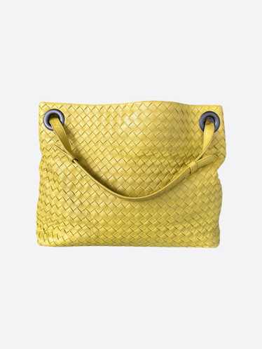 Bottega Veneta Bottega Veneta Yellow Intrecciato L