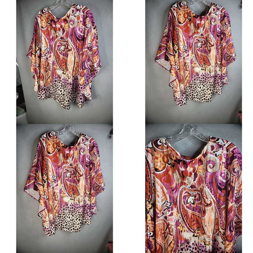 Vintage Chicos Womens XL Extra Large Blouse Top S… - image 4