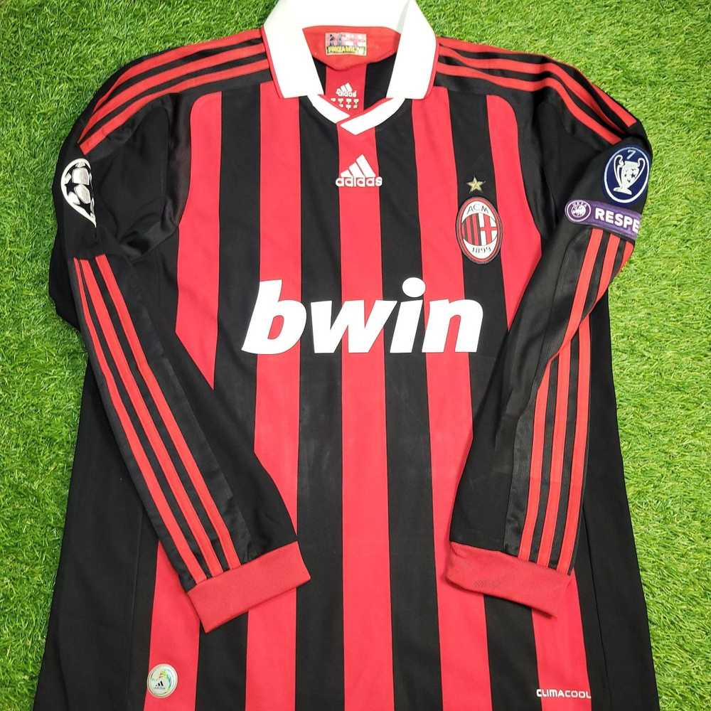 Adidas Ronaldinho AC Milan 2009 2010 UEFA Long Sl… - image 2