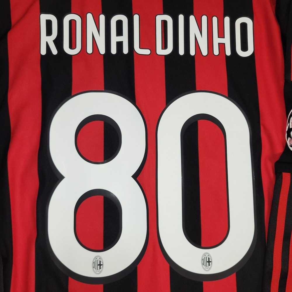 Adidas Ronaldinho AC Milan 2009 2010 UEFA Long Sl… - image 4