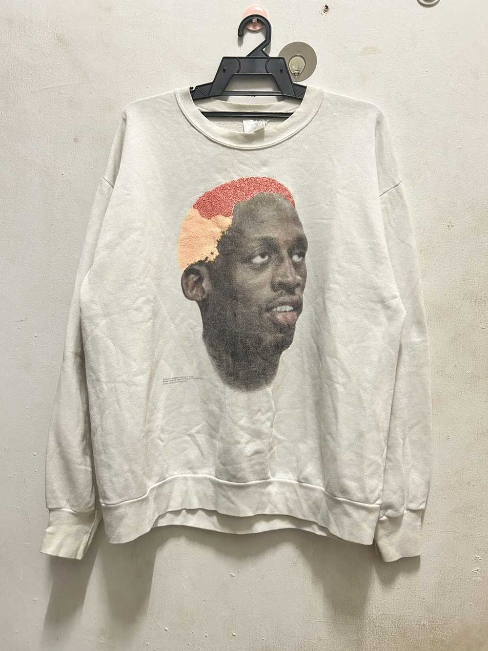 NBA × Vintage vintage 90’s dennis rodman sweatshi… - image 1