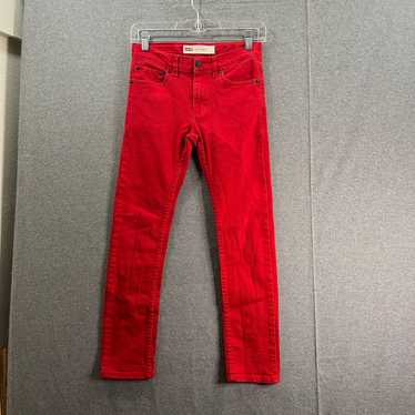 Levi's Levi's 510 Skinny Red Jeans Women Size 26 J