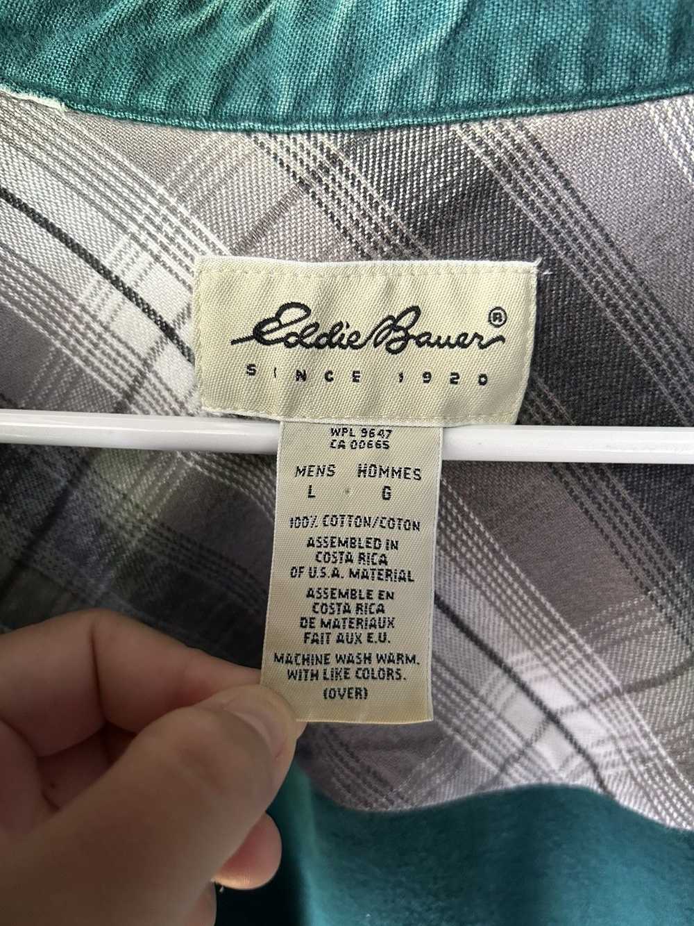 Eddie Bauer Eddie Bauer button up size large men … - image 3