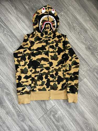 Bape 1st Camo PONR Shark Full Zip Hoodie