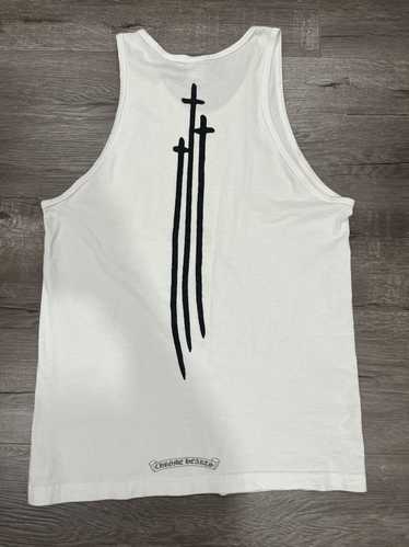 Chrome Hearts Chrome Hearts Triple cross Tank Top