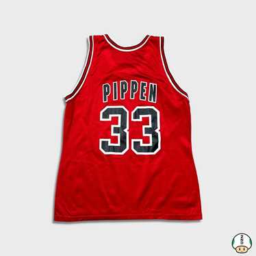 Vintage fashion 90s Champion Chicago Bulls Scottie Pippen #33 Jersey sz 48 XL