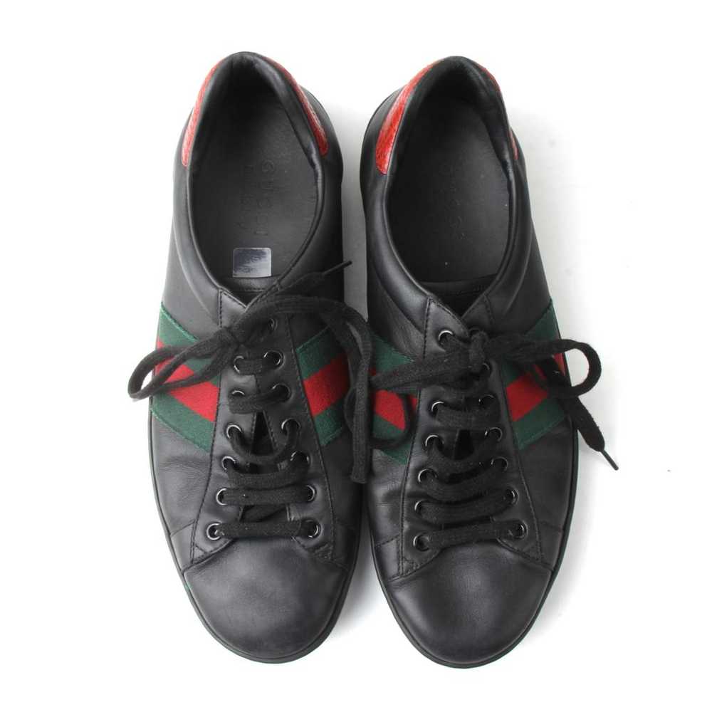 Gucci Leather lace ups - image 6