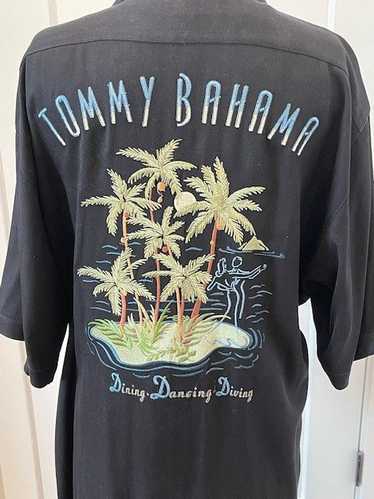 Tommy Bahama Tommy Bahama 100% Silk Embroidered Ca