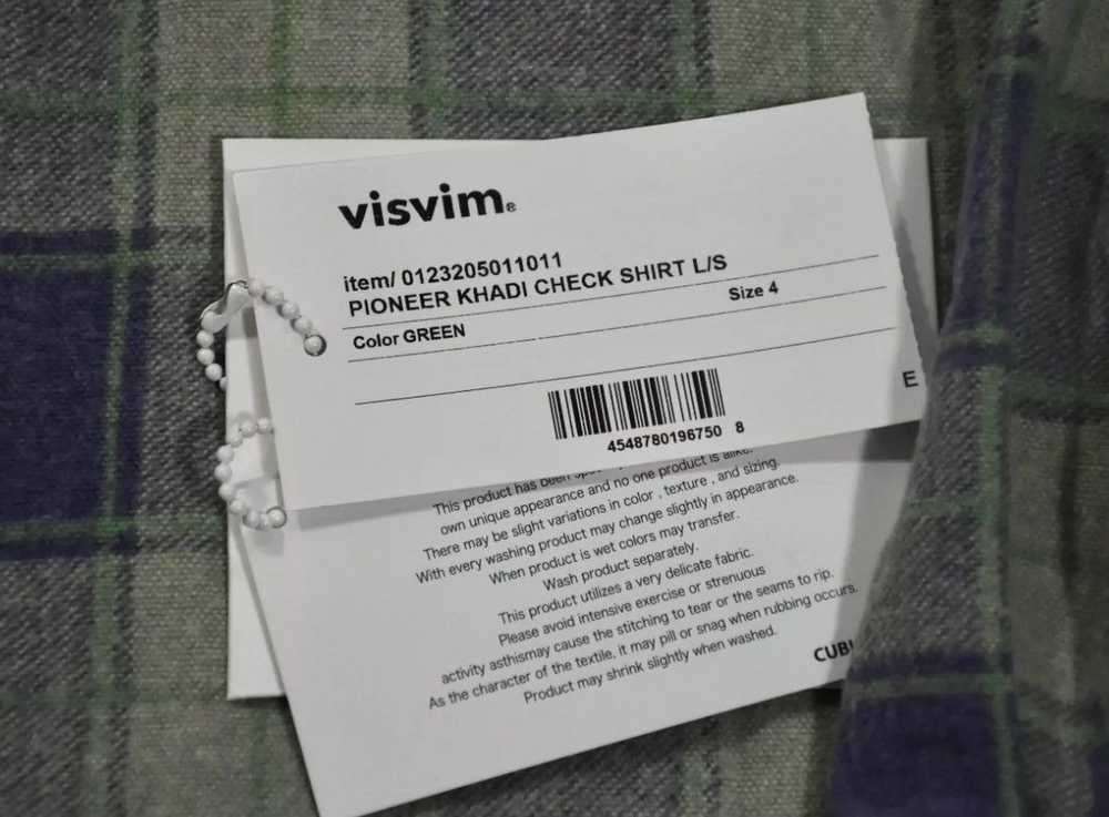 Visvim Visvim 23aw Pioneer Khadi Check Shirt - image 7