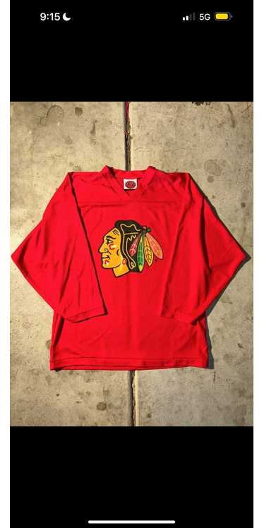 Jersey × Logo 7 × NHL Vintage NHL Chicago Blackhaw