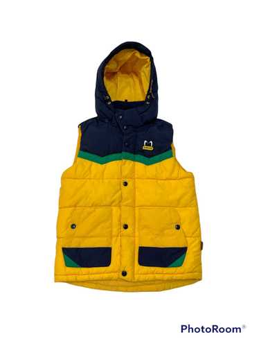 Pancoat × Streetwear PANCOAT COLOR BLOCK PUFFER V… - image 1