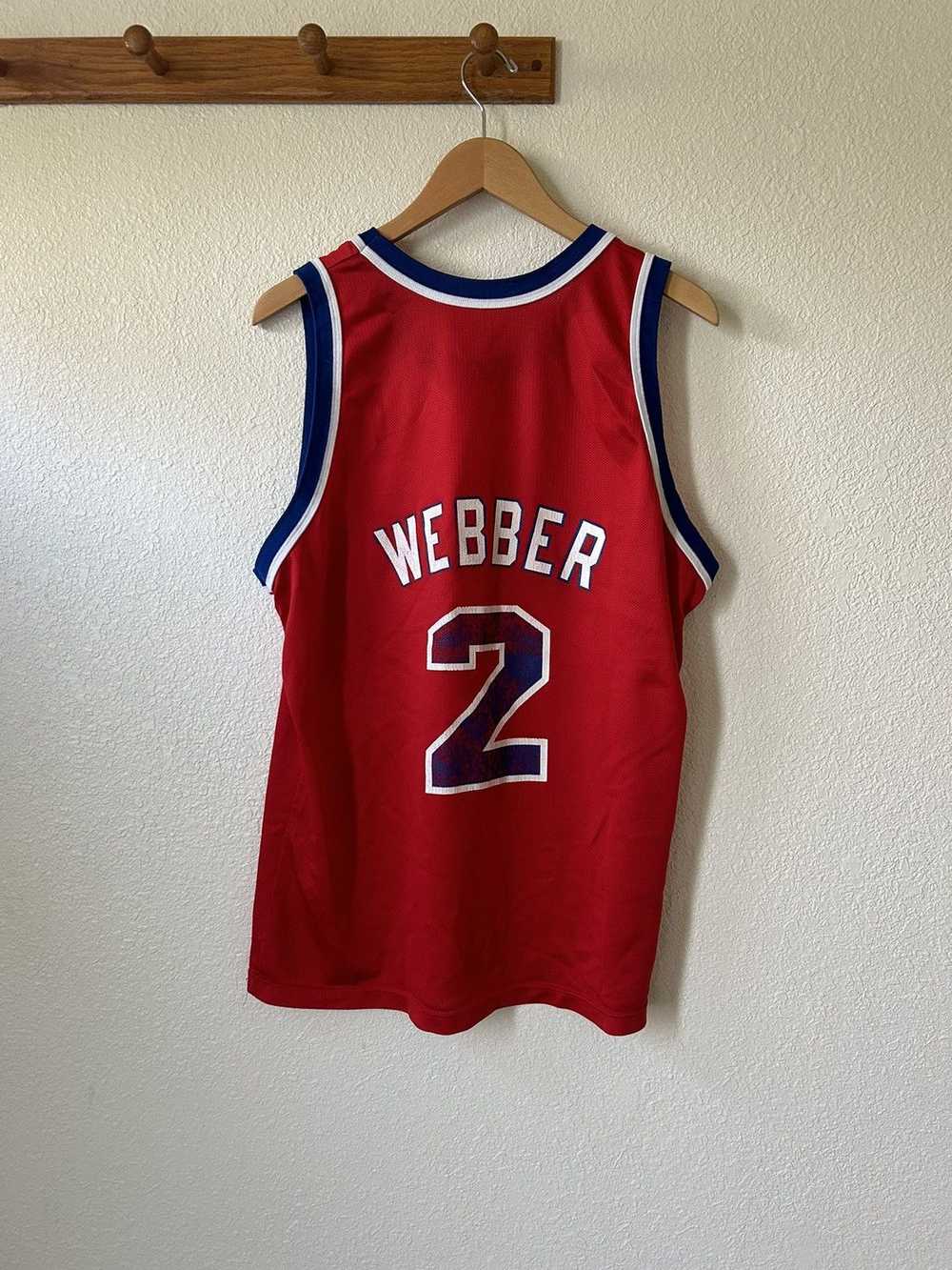 Champion × NBA 90s Chris Webber #2 Jersey - image 3