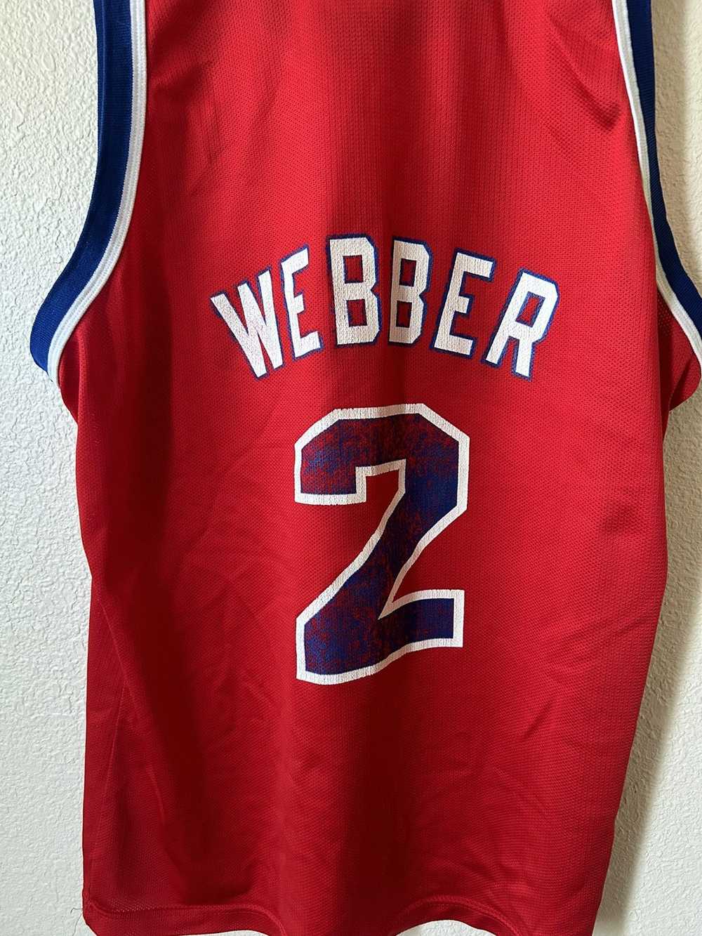 Champion × NBA 90s Chris Webber #2 Jersey - image 4