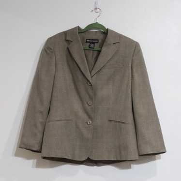 Norton McNaughton Brown Blazer Sz 12 - image 1