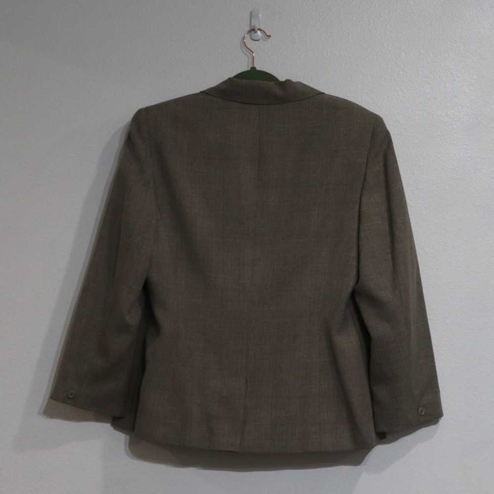 Norton McNaughton Brown Blazer Sz 12 - image 8