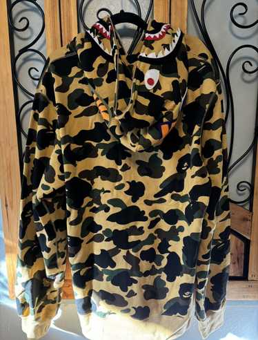 Bape 1st Camo Shark Full Zip Hoodie - image 1