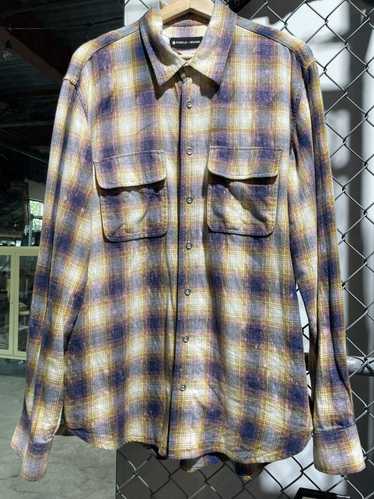 Hype × Purple Brand × Streetwear Flannel Purple Br