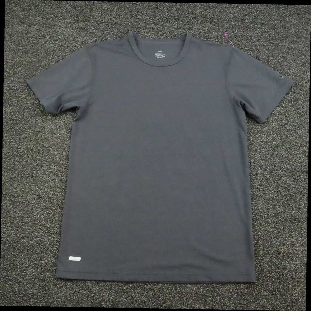 Nike Gray Dri Fit Breathable Short Sleeve Made In… - image 1