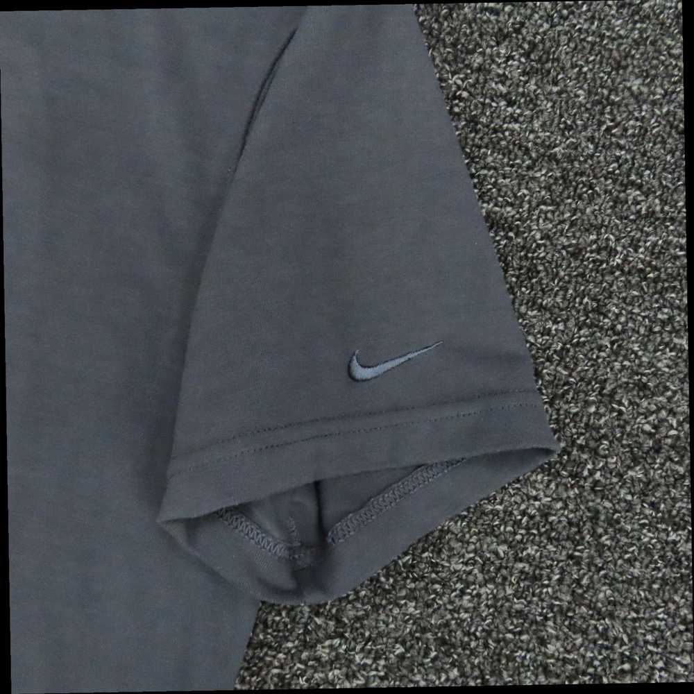 Nike Gray Dri Fit Breathable Short Sleeve Made In… - image 3