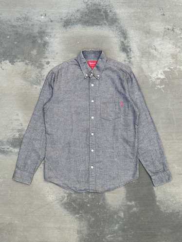 Supreme Supreme Denim Chambray Shirt - image 1