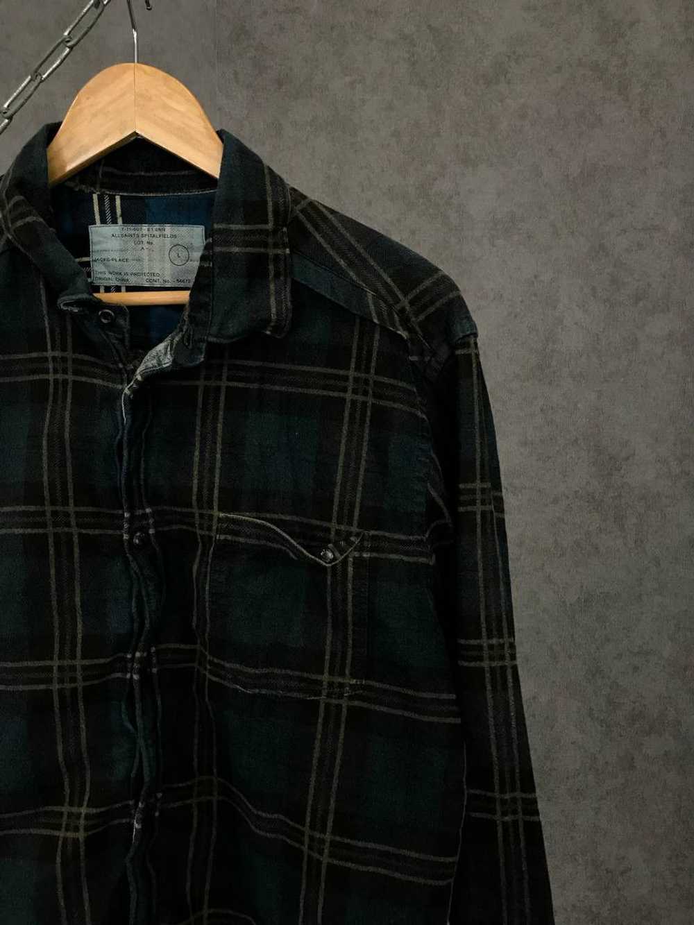 Allsaints × Flannel × Vintage Allsaints vintage l… - image 2