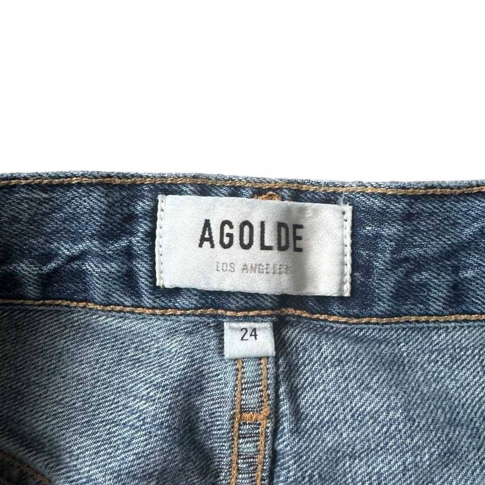 Agolde AGOLDE Riley High Rise Straight Crop Jean … - image 4