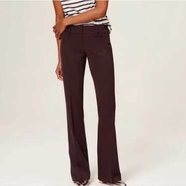 Ann Taylor × Loft Loft Julie Trousers Dark Brown H