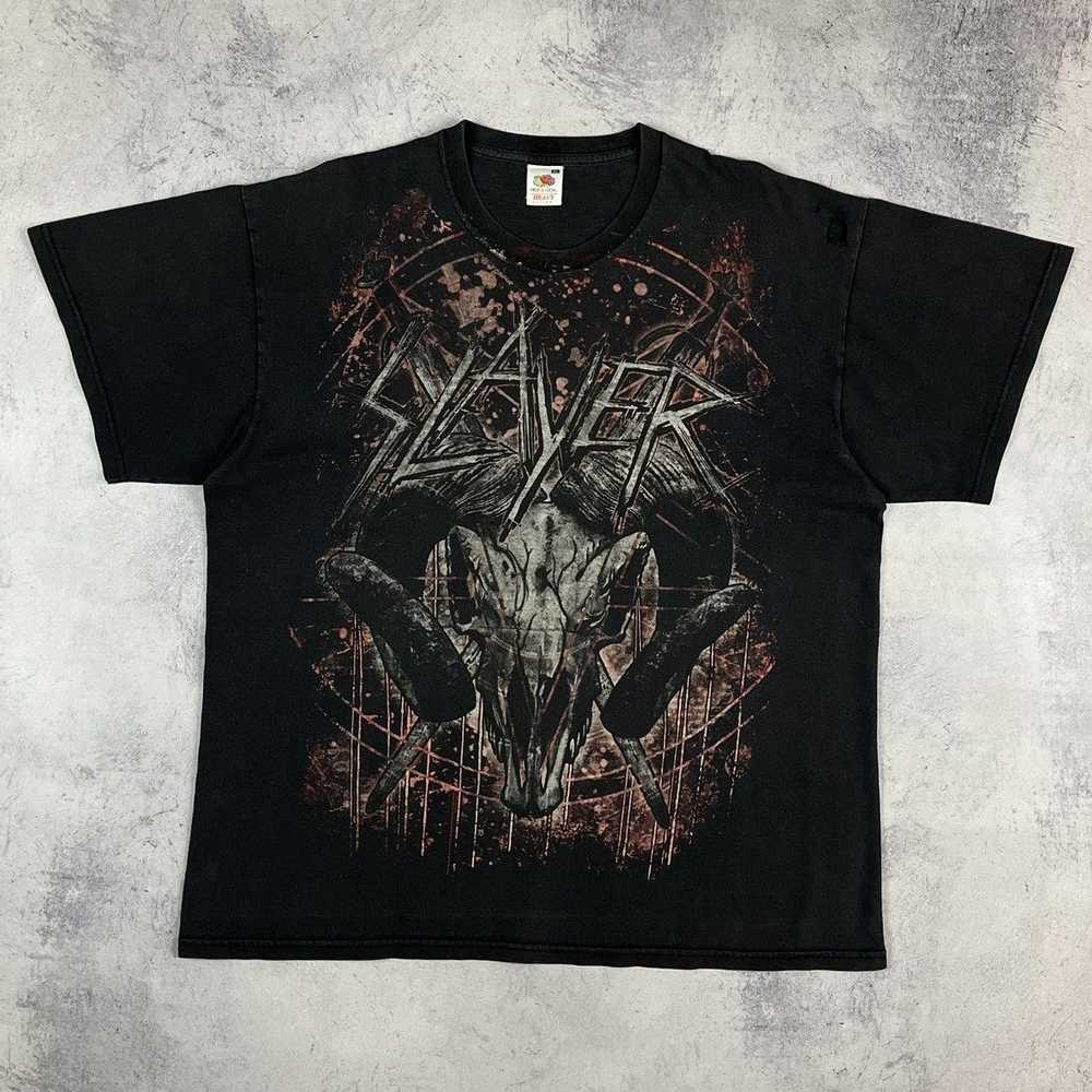 Band Tees × Rock T Shirt × Vintage Vintage Slayer… - image 5