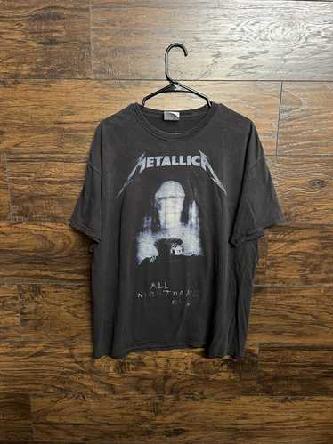 Designer VTG Metallica All Nightmare Long T-shirt 