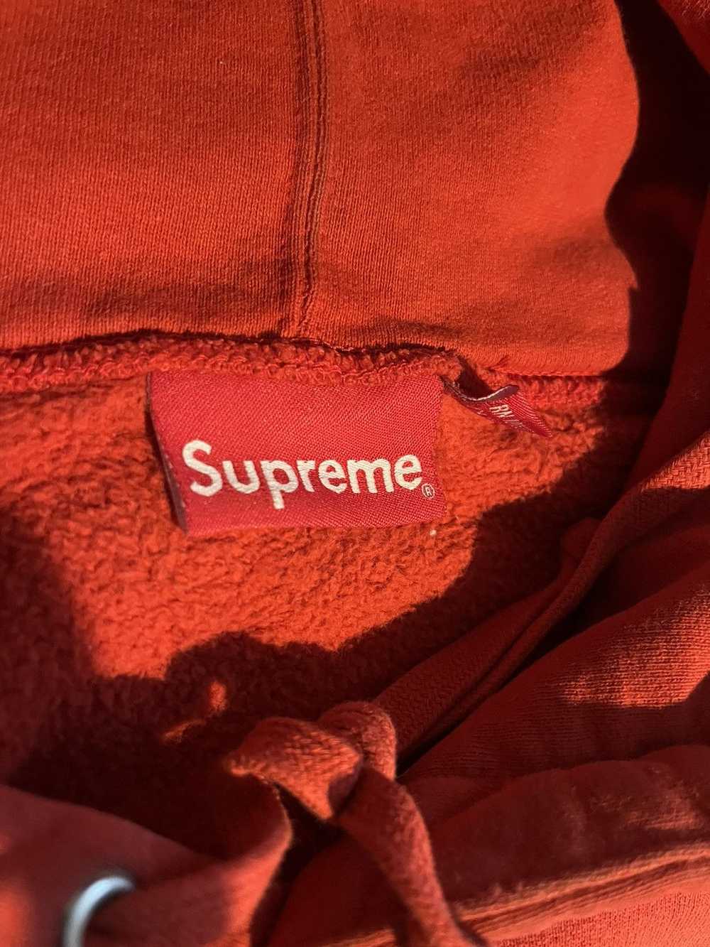 Supreme Red Supreme Grinch Hoodie - image 3